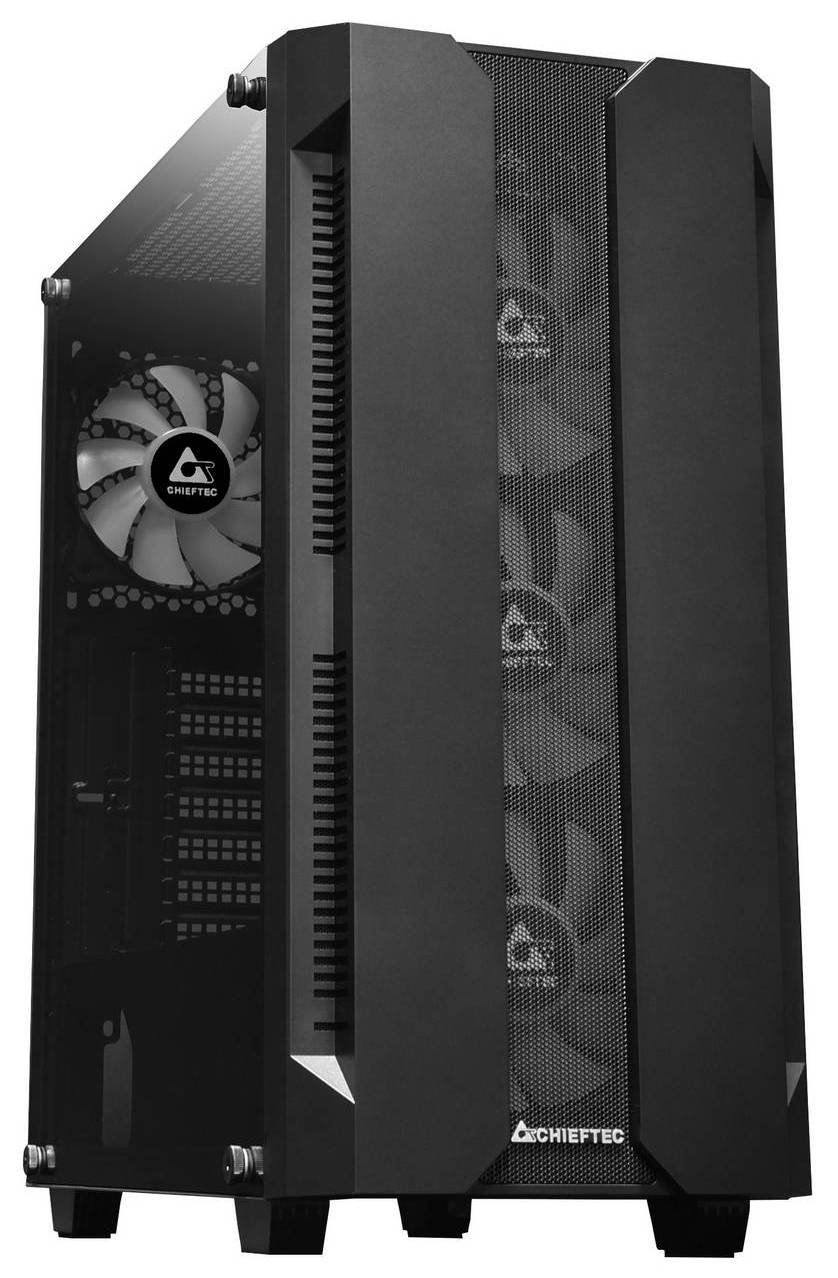 Корпус CHIEFTEC Gaming Hunter Tempered Glass Edition (GS-01B-OP) - зображення 5