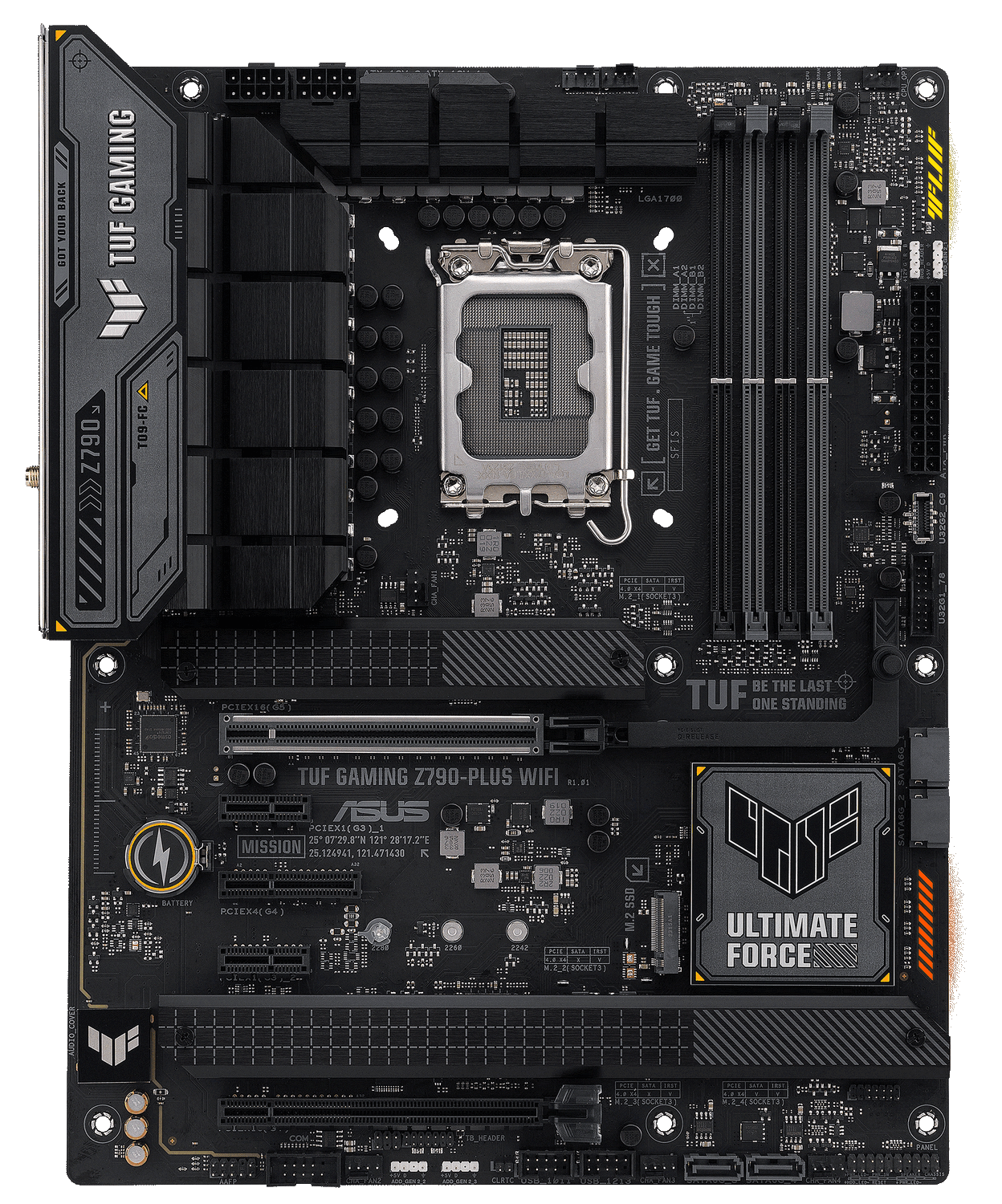 Мат. плата 1700 ASUS TUF GAMING Z790-PLUS WIFI - зображення 3