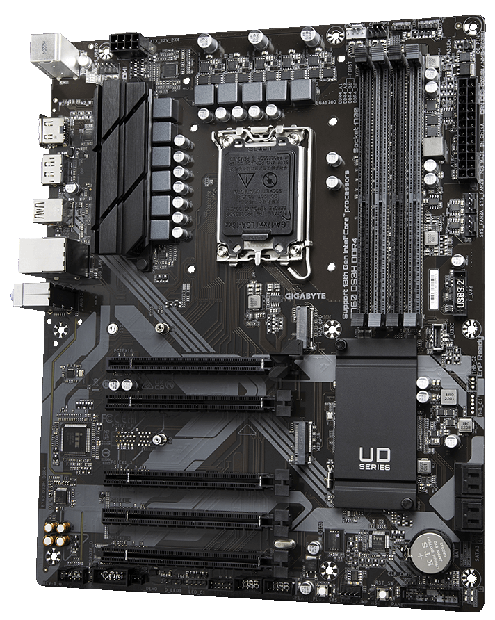 Мат. плата 1700 Gigabyte B760 DS3H DDR4 - зображення 2