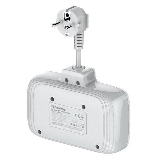 Мережевий фільтр ColorWay (CW-CHE24PDW) - зображення 5