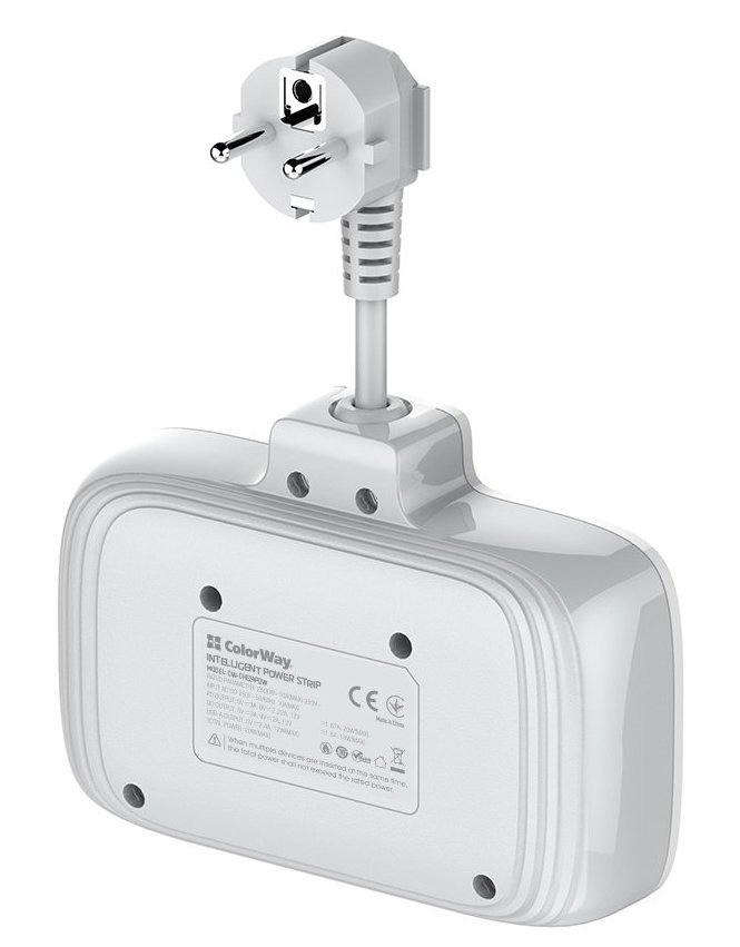 Мережевий фільтр ColorWay (CW-CHE24PDW) - зображення 5