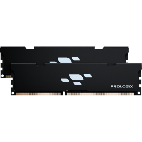 Пам'ять DDR4 RAM_16Gb (2x8Gb) 3200Mhz Prologix Black (PRO16GB3200B4K) - зображення 1