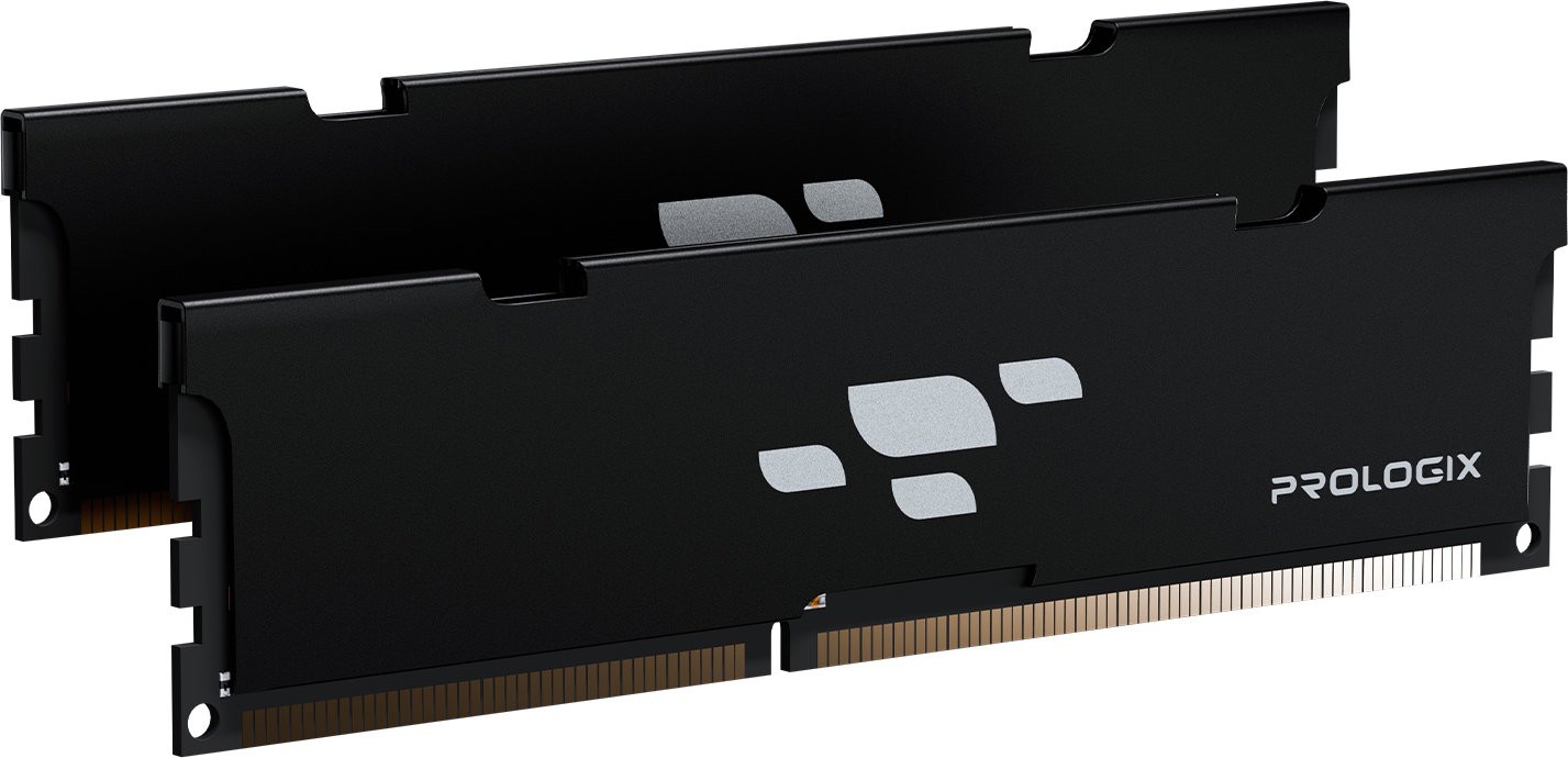 Пам'ять DDR4 RAM_16Gb (2x8Gb) 3200Mhz Prologix Black (PRO16GB3200B4K) - зображення 2