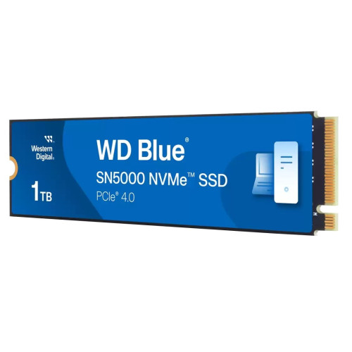 Накопичувач SSD NVMe M.2 1TB WD Blue SN5000 (WDBS3F0010BNC-WRWM) - зображення 2
