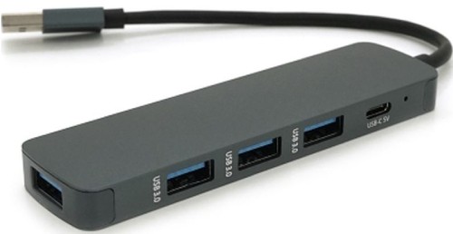 Концентратор USB 3.0 Voltronic aluminum (YT-3H4\/2TB) - зображення 1