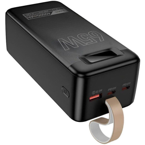 Батарея POWER BANK Hoco DB82 Aquila 40000mAh, PD 65W, black (DB82 \/ 714726) - зображення 2