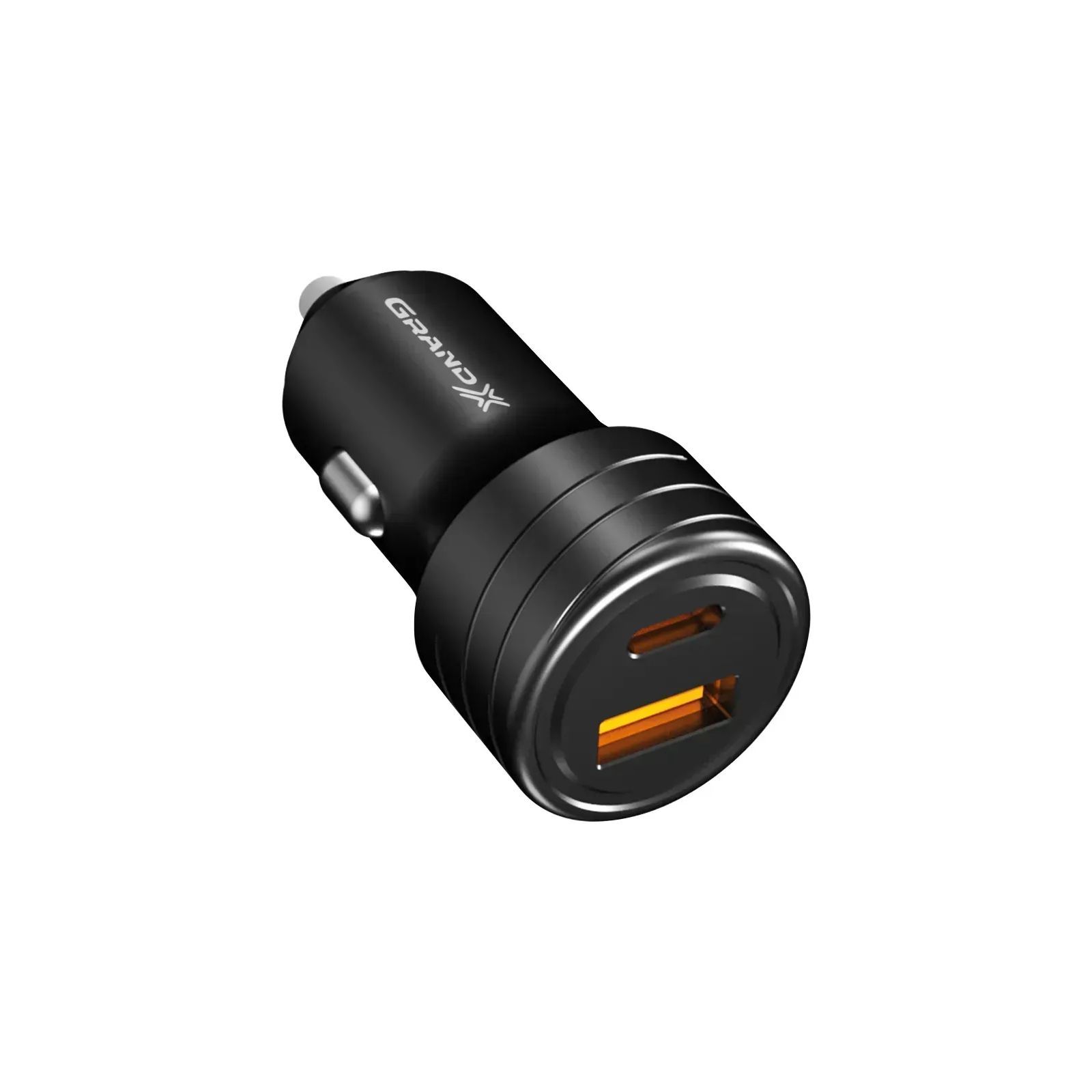 Автомобільний зарядний USB пристрій Grand-X CH-30B 30W - зображення 1
