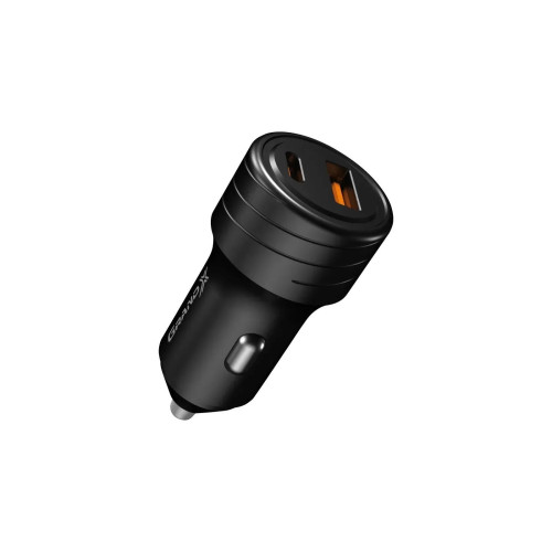 Автомобільний зарядний USB пристрій Grand-X CH-30B 30W - зображення 2