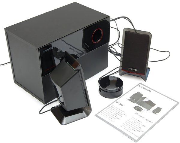 Колонки Microlab M-200 black - зображення 3