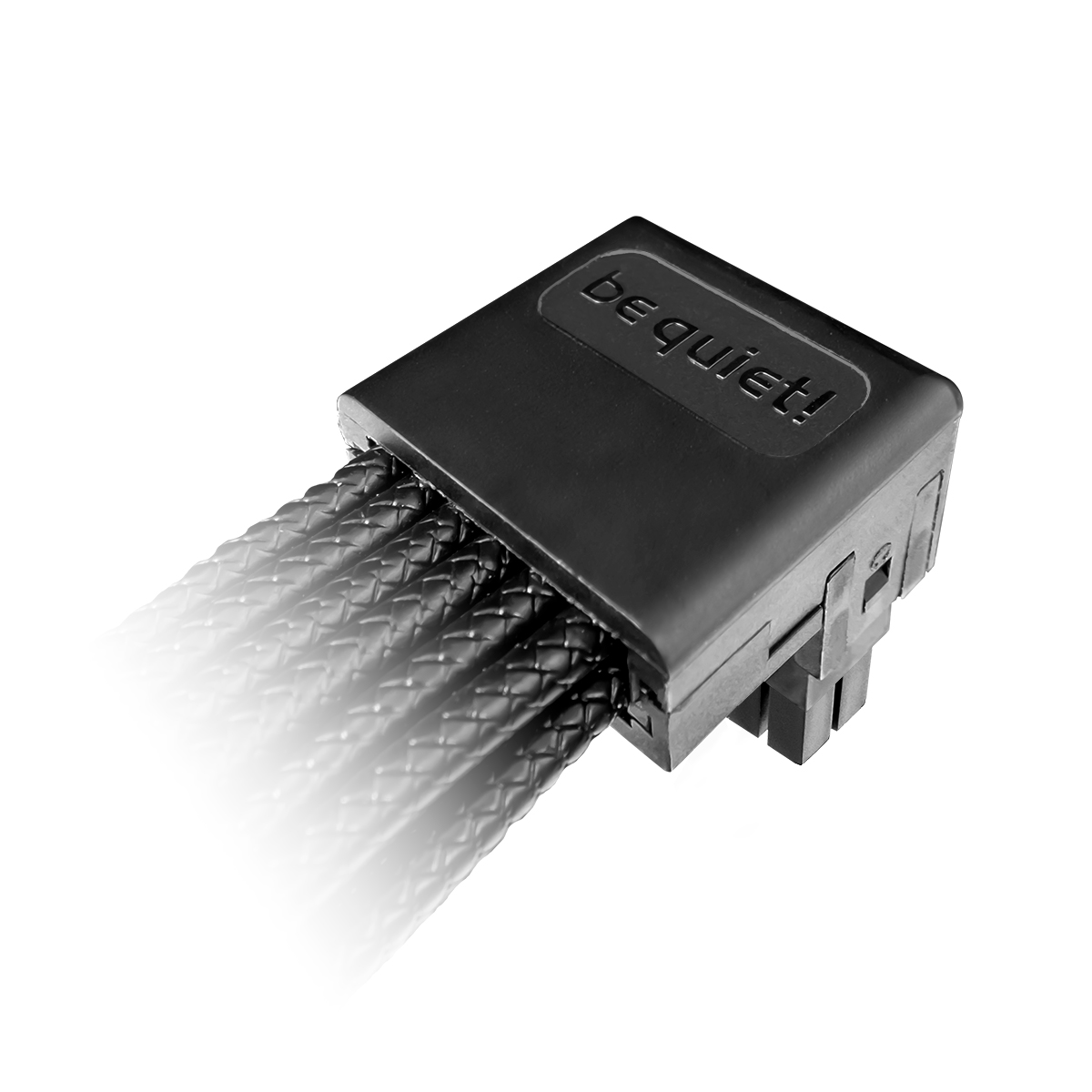 Кабель живлення Video power be quiet! 12V-2X6\/12VHPWR 90° REVERSED CABLE PCI-E - зображення 2