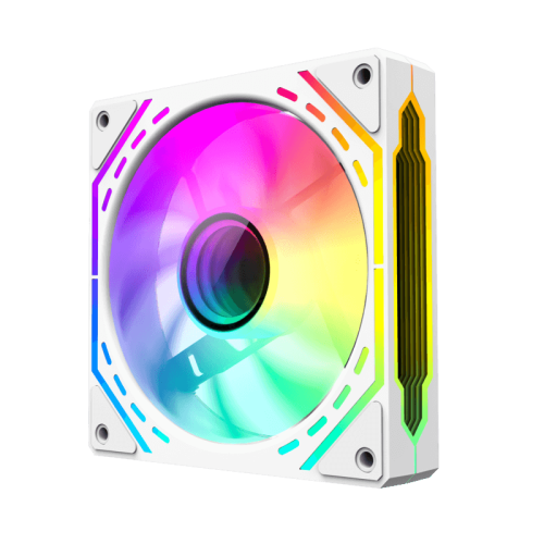 Вентилятор для корпусів 120 мм GAMEMAX FN12A-S2I-W - зображення 3