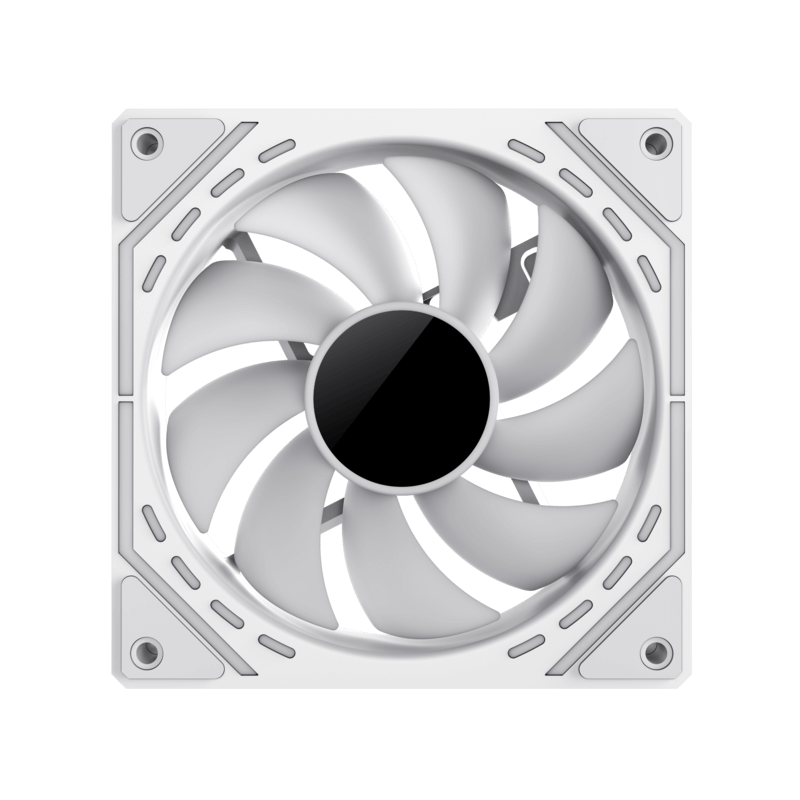 Вентилятор для корпусів 120 мм GAMEMAX FN12A-S2I-W - зображення 4