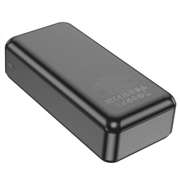Батарея POWER BANK Hoco J101B Astute 30000mAh 22.5W Black (J101B \/ 714732) - зображення 2
