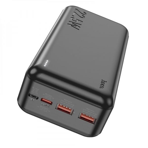 Батарея POWER BANK Hoco J101B Astute 30000mAh 22.5W Black (J101B \/ 714732) - зображення 3
