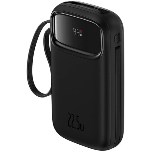 Батарея POWER BANK Baseus Qpow2 20000mAh 22.5W PD, QC\/3.0, black - зображення 2