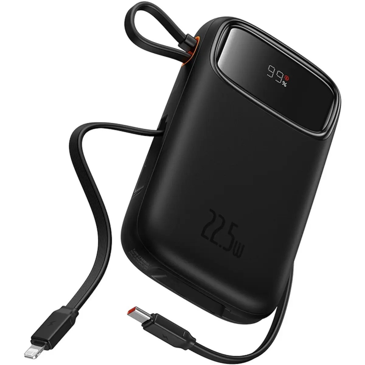 Батарея POWER BANK Baseus Qpow2 20000mAh 22.5W PD, QC\/3.0, black - зображення 6