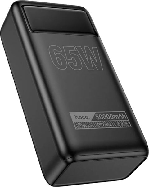 Батарея POWER BANK Hoco DB81A Apollo 50000mAh, PD 65W, black (DB81A \/ 714725) - зображення 1