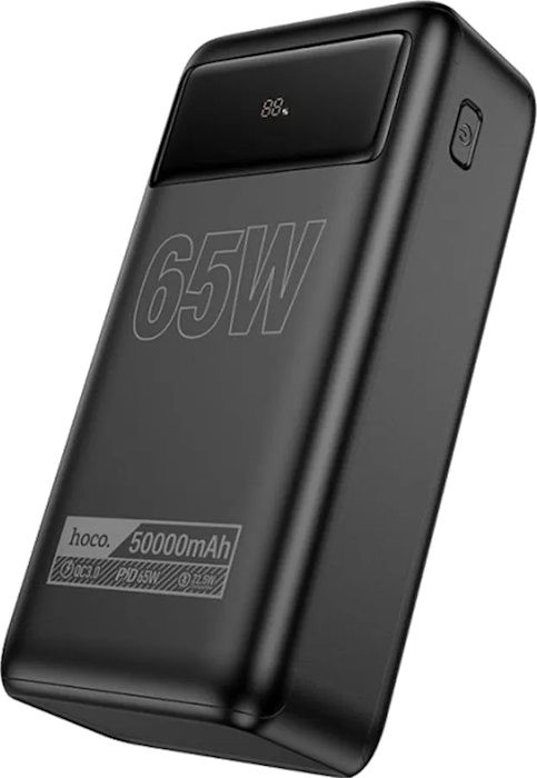 Батарея POWER BANK Hoco DB81A Apollo 50000mAh, PD 65W, black (DB81A \/ 714725) - зображення 2