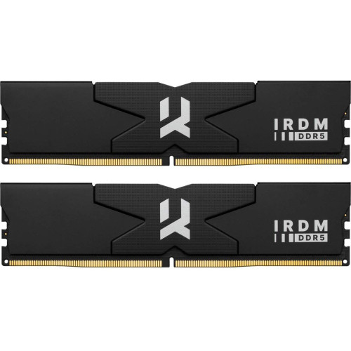 Пам'ять DDR5 RAM_32Gb (2x16Gb) 6000Mhz Goodram IRDM Black (IR-6000D564L30S\/32GDC) - зображення 1