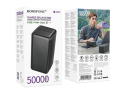 Батарея POWER BANK Borofone BJ80C Clever 50000mAh PD20W + QC22.5W - зображення 4