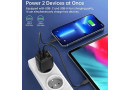 Зарядний пристрій Choetech 35W Charger with Display (PD6052-EU-BK) - зображення 5