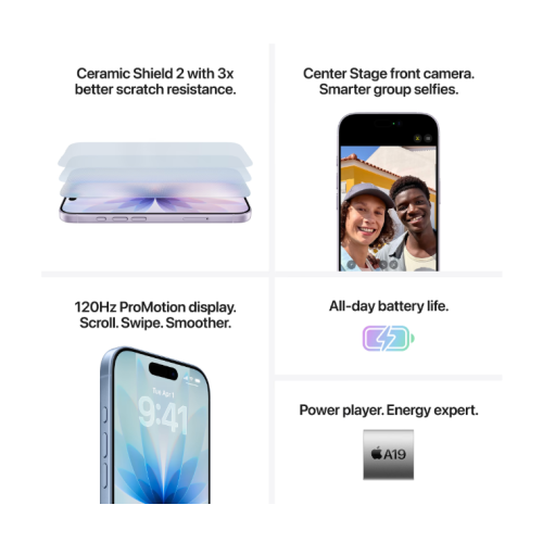 Смартфон Apple iPhone 17 256GB Black - зображення 7