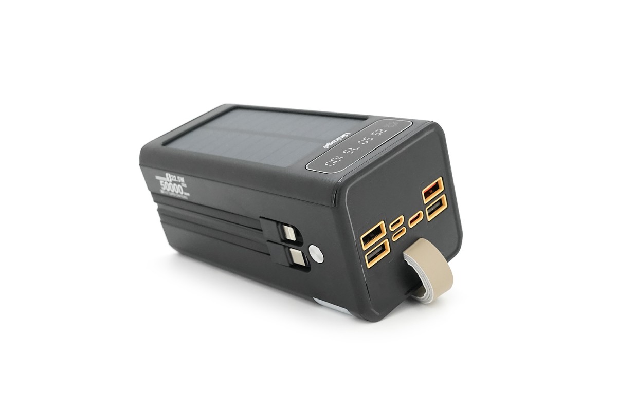 Батарея POWER BANK Linkage LKP-47 50000mAh, Solar, 22.5W - зображення 4