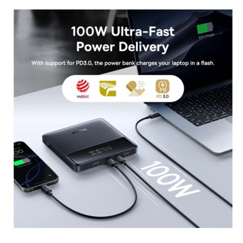 Батарея POWER BANK Baseus Blade H1 20000mAh PD\/100W - зображення 5