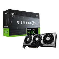 Відеокарта GeForce RTX 5080 16 GDDR7 MSI VENTUS 3X OC (RTX 5080 16G VENTUS 3X OC)