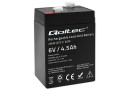 Акумуляторна батарея Qoltec AGM 6V 4.5Ah (53032) - зображення 1