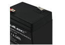 Акумуляторна батарея Qoltec AGM 6V 4.5Ah (53032) - зображення 4
