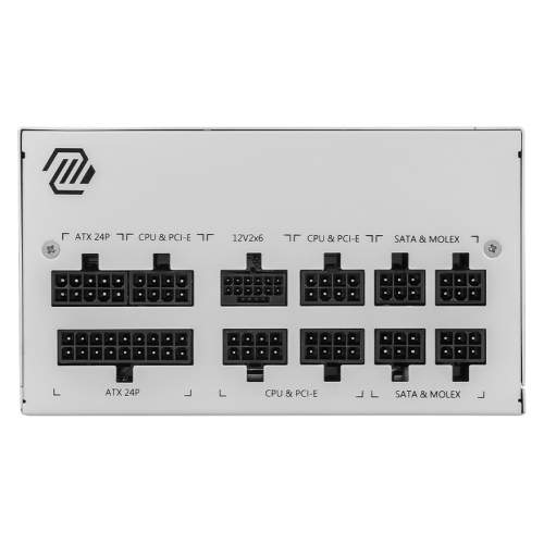 БЖ MSI MAG A850GL PCIE5 WHITE, 850Вт - зображення 3