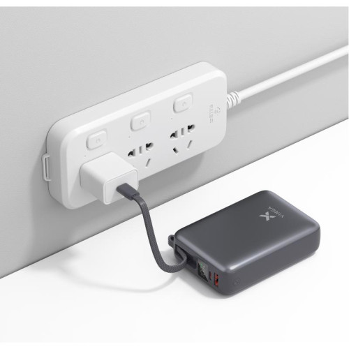 Батарея POWER BANK Vinga 20000 mAh 45W Display Cable - зображення 7