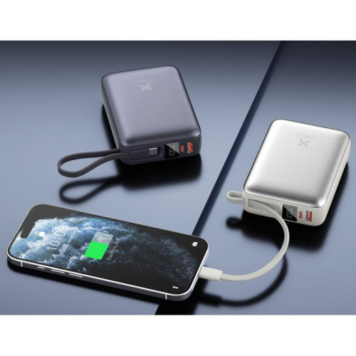 Батарея POWER BANK Vinga 20000 mAh 45W Display Cable - зображення 8