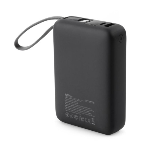 Батарея POWER BANK Vinga 20000 mAh 45W Display Cable - зображення 2