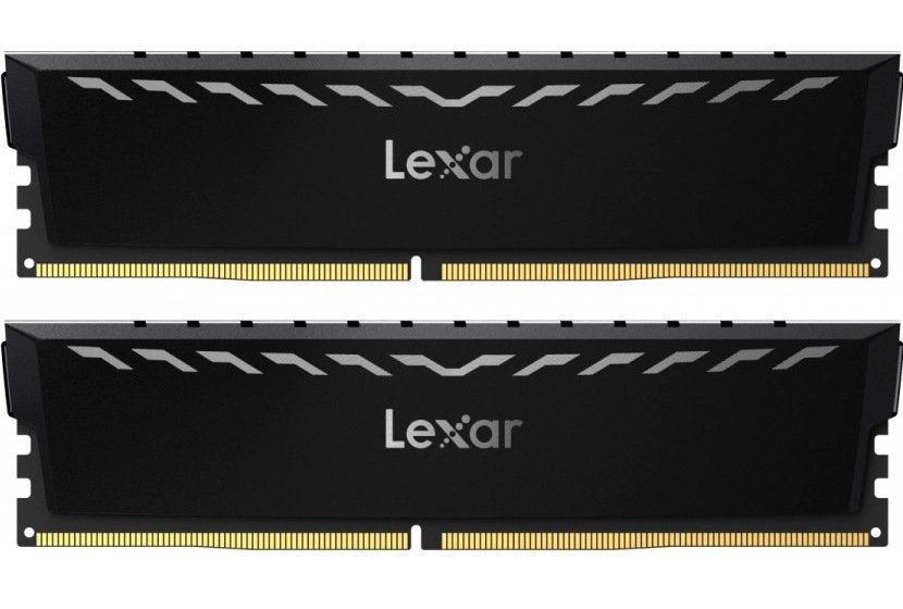 Пам'ять DDR4 RAM_16Gb (2x8Gb) 3600Mhz Lexar Thor Black (LD4U08G36C18LG-RGD) - зображення 1