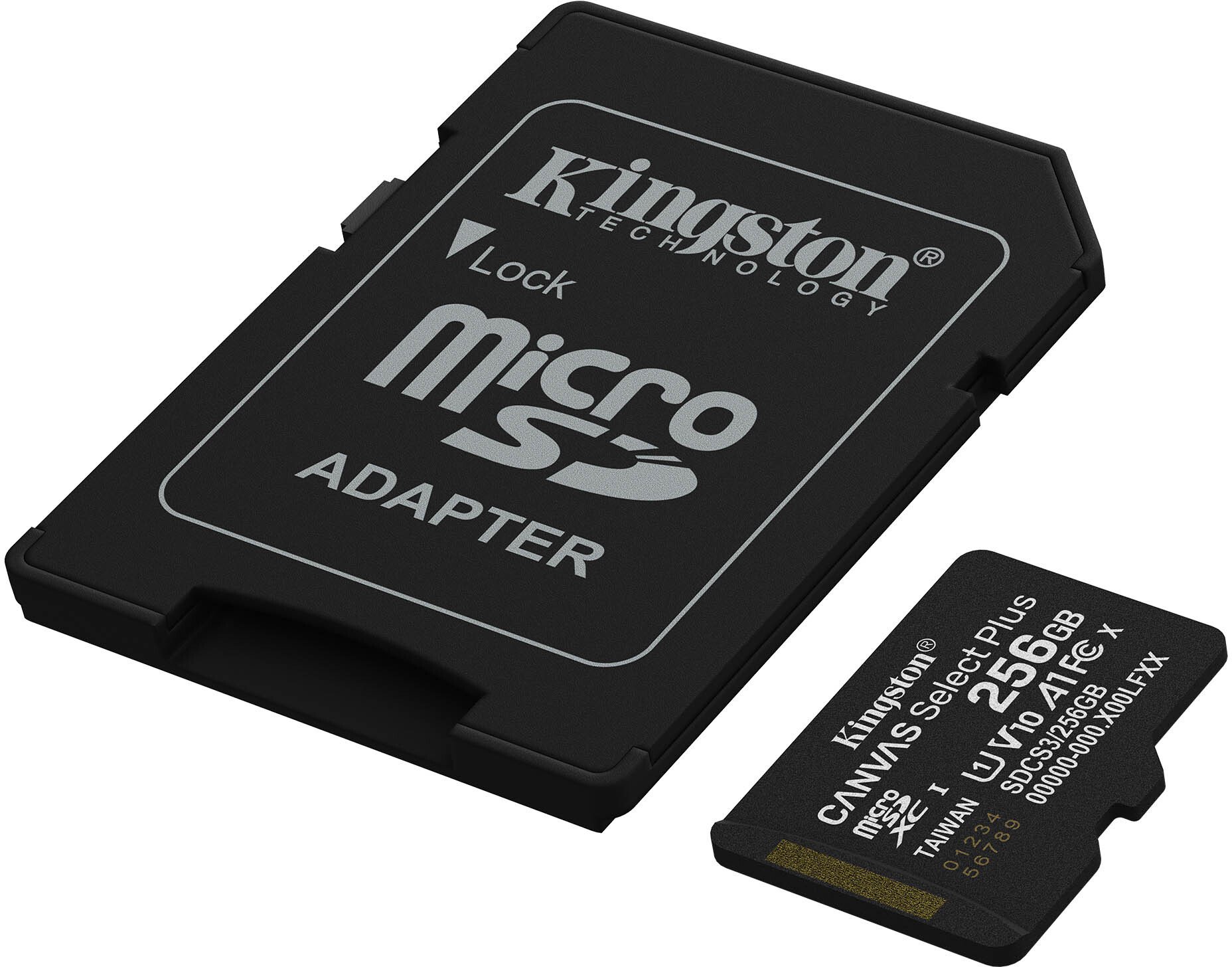 MicroSDXC 256 Gb Kingston Canvas Select Plus class 10 UHS-I A1 - зображення 2