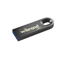 Флеш пам'ять USB 64 Gb Wibrand Eagle Grey USB 3.2 - зображення 1