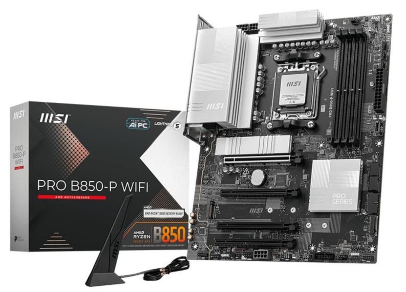 Мат. плата AM5 MSI PRO B850-P WIFI - зображення 1
