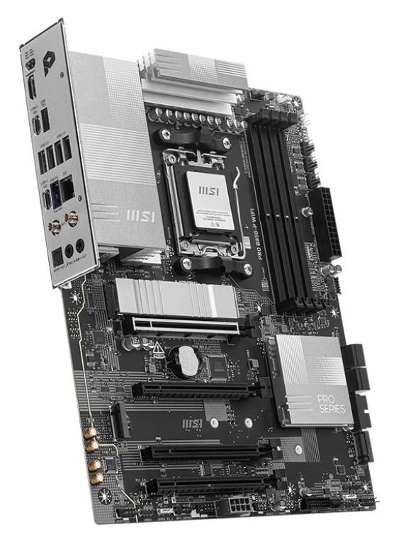Мат. плата AM5 MSI PRO B850-P WIFI - зображення 4