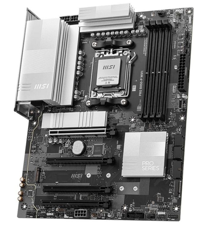 Мат. плата AM5 MSI PRO B850-P WIFI - зображення 3