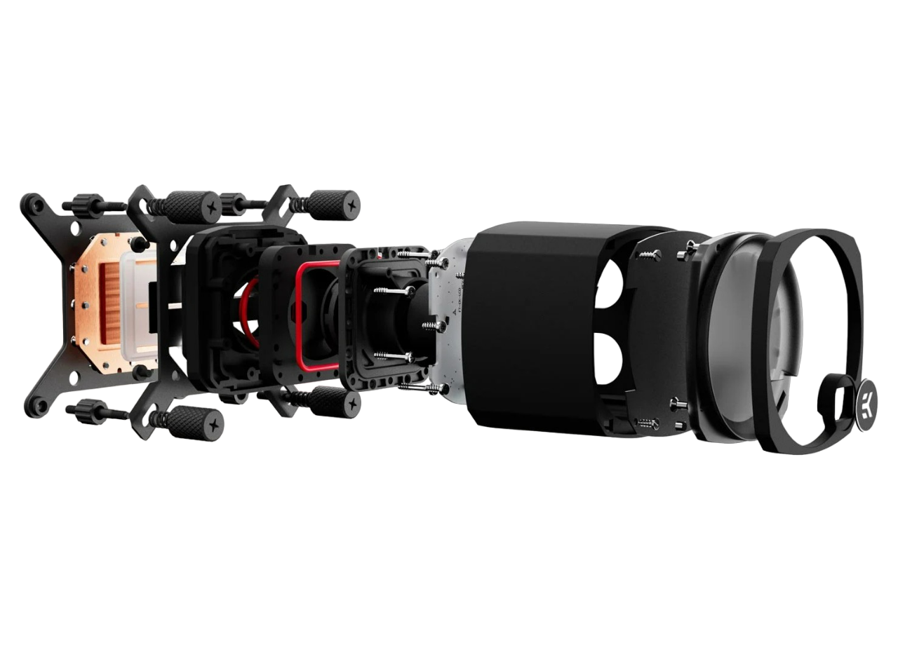 Система водяного охолодження EKWB EK-Nucleus AIO CR240 Dark - зображення 5