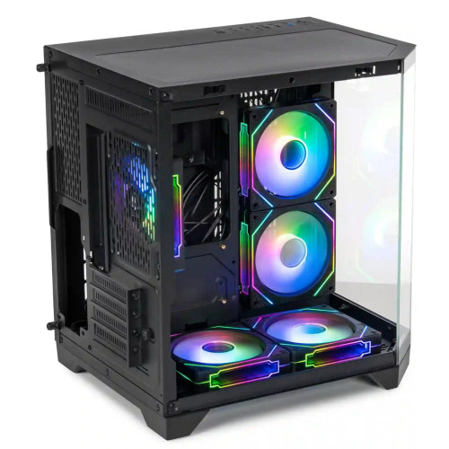 Корпус Qube CRYSTAL_GBNU3 Black - зображення 5