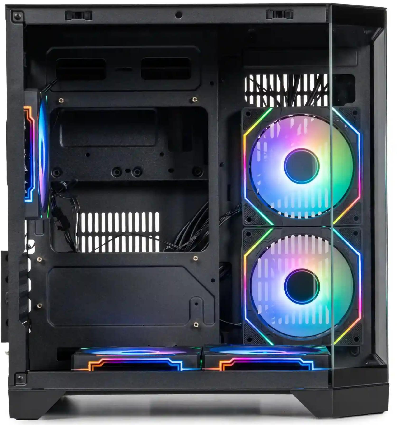 Корпус Qube CRYSTAL_GBNU3 Black - зображення 6