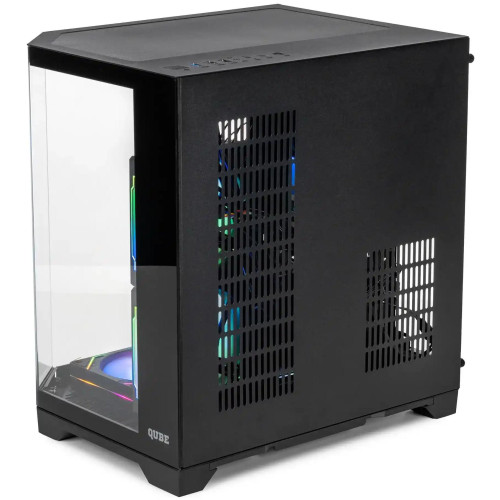 Корпус Qube CRYSTAL_GBNU3 Black - зображення 8