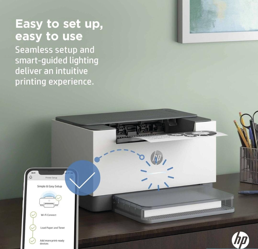 Принтер HP Laser Jet M209DW (6GW62F) - зображення 5