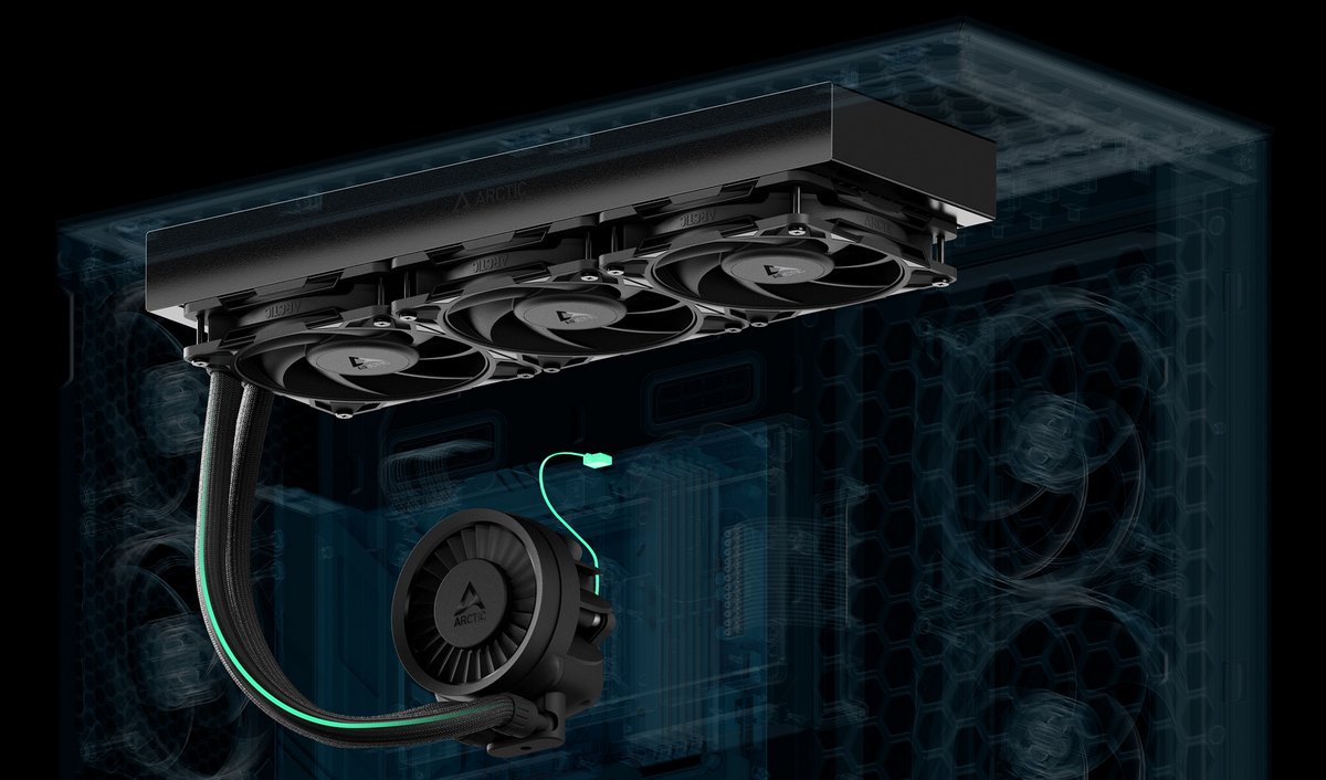 Система водяного охолодження Arctic Liquid Freezer III Pro 360 - зображення 9