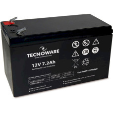 Акумуляторна батарея TECNOWARE 12 В, 7.2 Агод (EACPE12V7A2TWP) - зображення 1