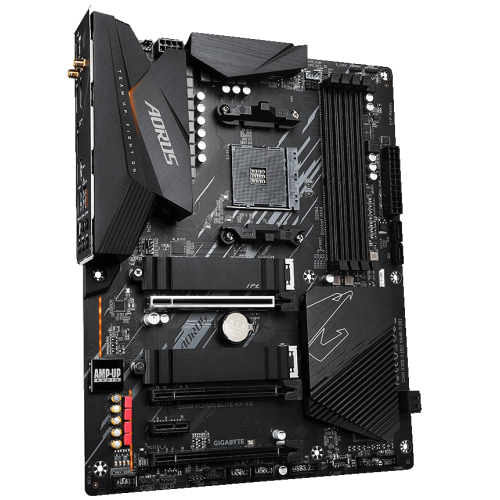 Мат. плата AM4 Gigabyte B550 AORUS ELITE AX - зображення 4