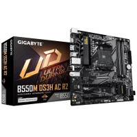 Мат. плата AM4 Gigabyte B550M DS3H AC R2